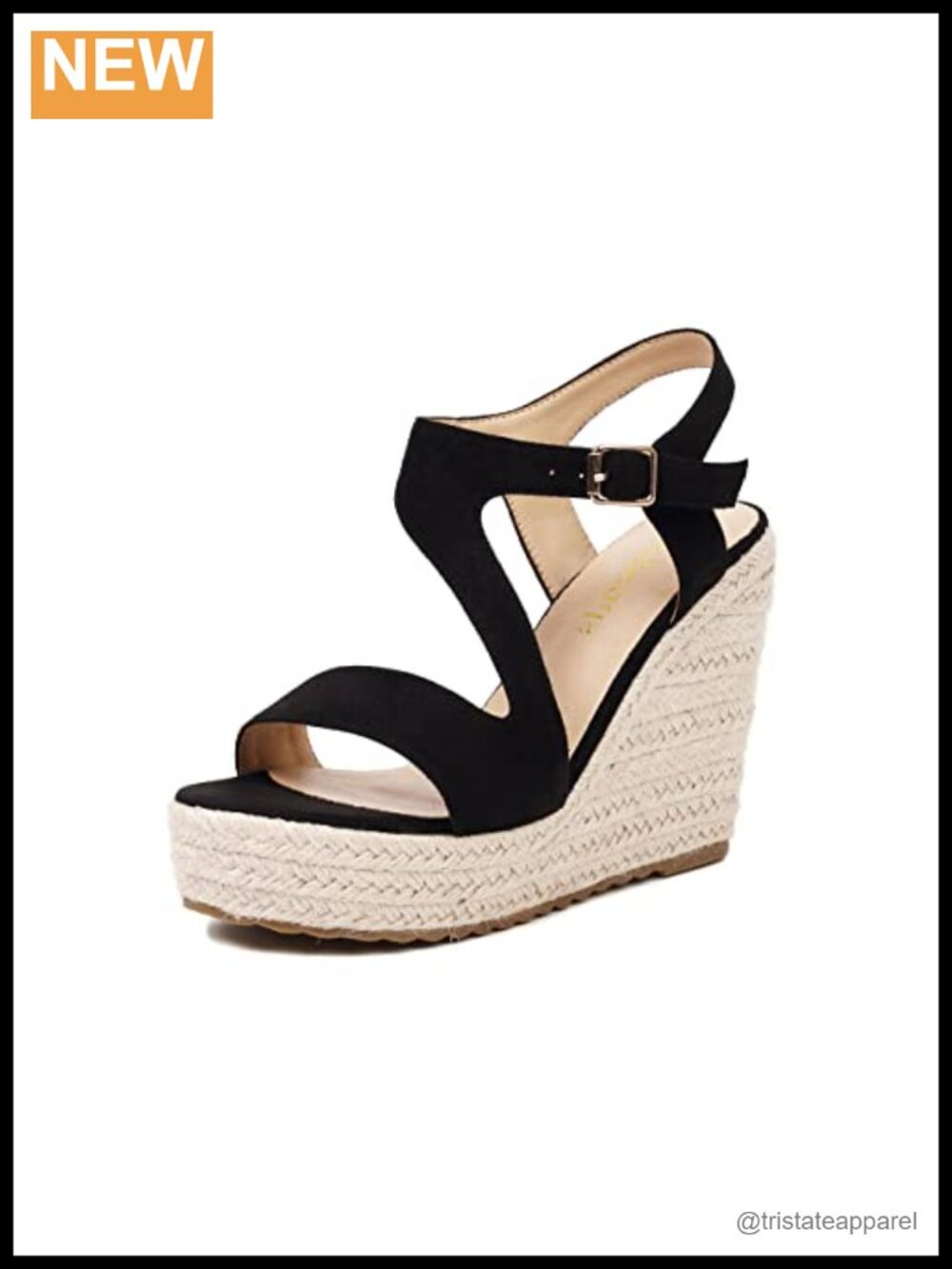 Women's Wedge Sandals Espadrille Platform Ankle Strap Open Toe Summer